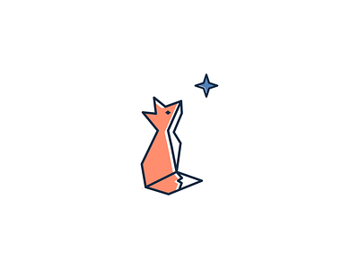 Fox brand branding concept design fox identity illustration logo minimal modern star vector