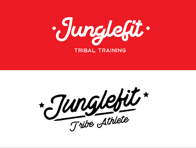 Typography design for jungle fit apparel badge brand brandidentity clothing design graphicdesign hypebeast idea illustration labels lettering logo logotype merchandise portfolio sport typeface typography vector