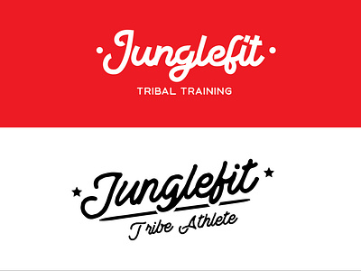 Typography design for jungle fit