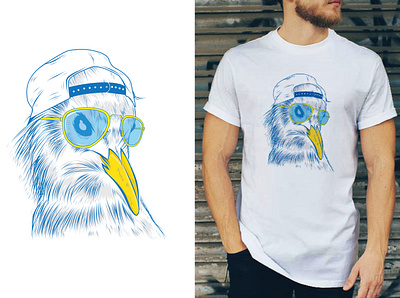 Cagou bird design apparel artwork bird brand design cagou character clothing brand concept design designinspiration drawing graphicdesign illustration merchandise portfolio t shirt vector