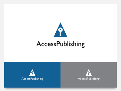 Access Publishing logo design art branding concept design elegant graphicdesign logo logowork minimalist project simple ui vector