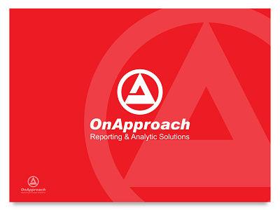 Logo Design Onapproach art branding company concept design designthinking graphicdesign icon logo ui v vector