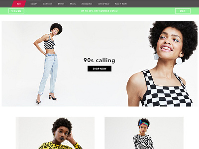 Banan Clothing Worldwide ui user interface ux web design