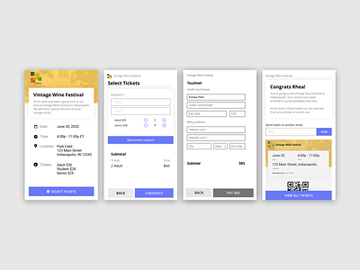 Purdue Conferences design ui