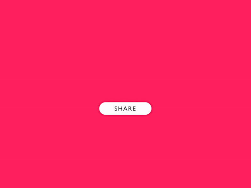 010 Sharing Animation 100daychallenge 2d animation animation button button design dailyui dailyuichallenge day10 design dribbble facebook figma figma animation instagram linkedin share share button sharing social media twitter