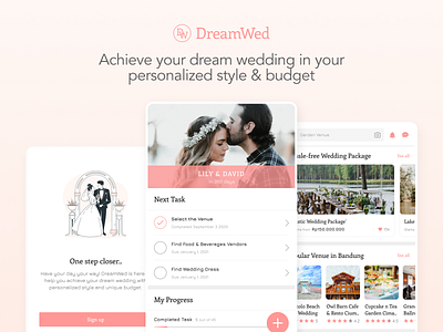 DreamWed - Wedding Planner App