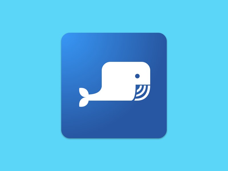 005 - Whalechat App Icon by Jennifer Handali on Dribbble