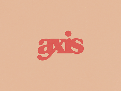 Axis brand and identity brand identity branding design identity design logo design logotype publishing typography