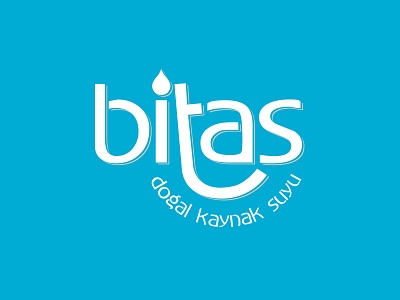 Bitas water advertising brand design logo water