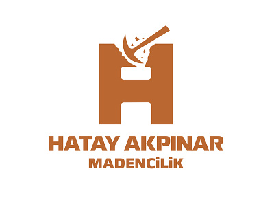 Hatay Akpınar Madencilik (mining) advertising brand design graphic logo mining