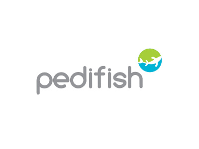 Pedifish health (Doctor Garrarufa fish) advertising brand design fish graphic health logo
