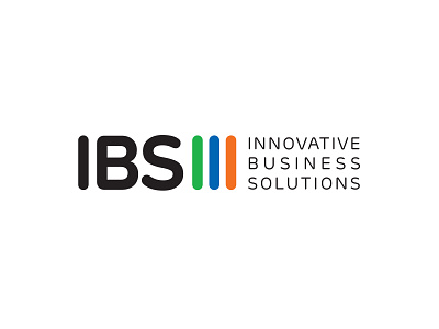 IBS Innovate Business Solutions logo design advertising brand branding corporate design graphic identity logo