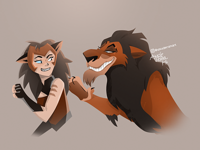 She-Ra Fanart Catra and Scar