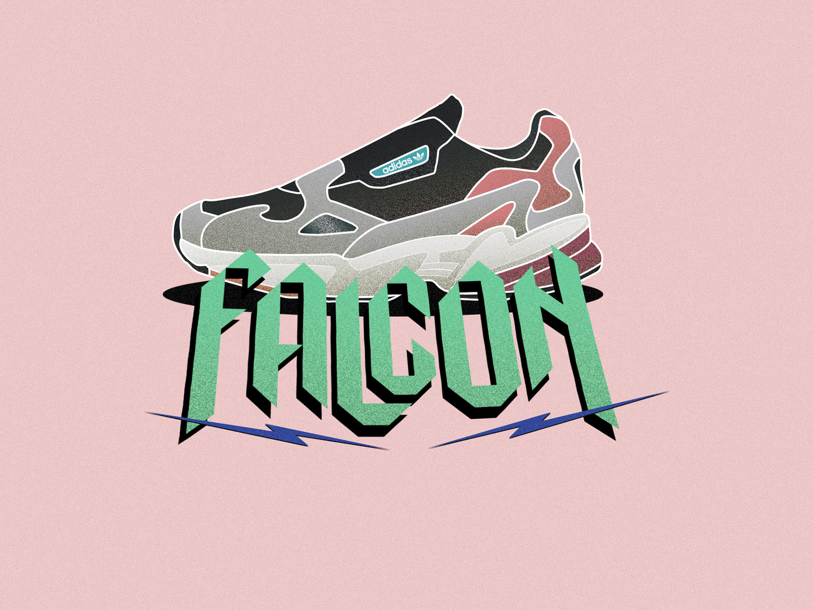 adidas falcon logo