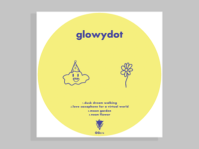 Glowydot EP album Cover album art photoshop