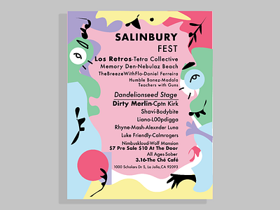 Salinbury Fest Flyer flyer illustration poster