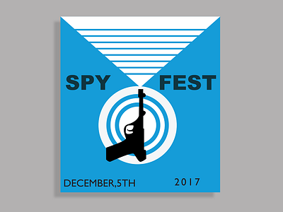 Spy Fest Poster film fest film festival poster movie poster