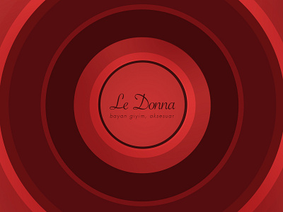 Ledonna Logo desigin e commerce identity logo moda