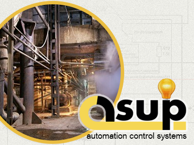 ASUP Industrial IT Company branding landing