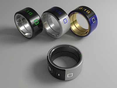 Smart Ring 3d model 3d modeling 3dsmax product design