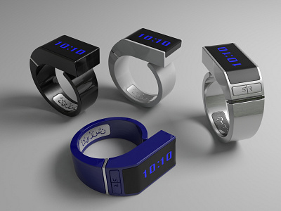 Smart Ring 3d modeling 3dsmax product design