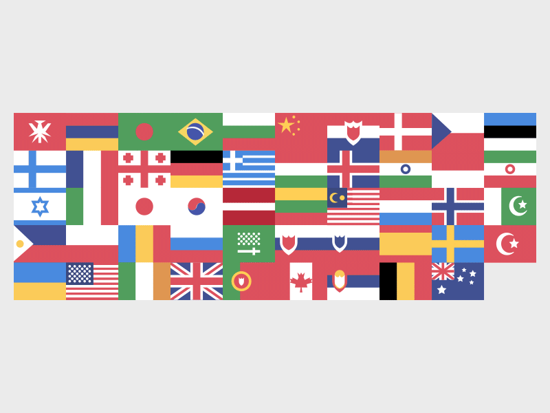 Tiny flags