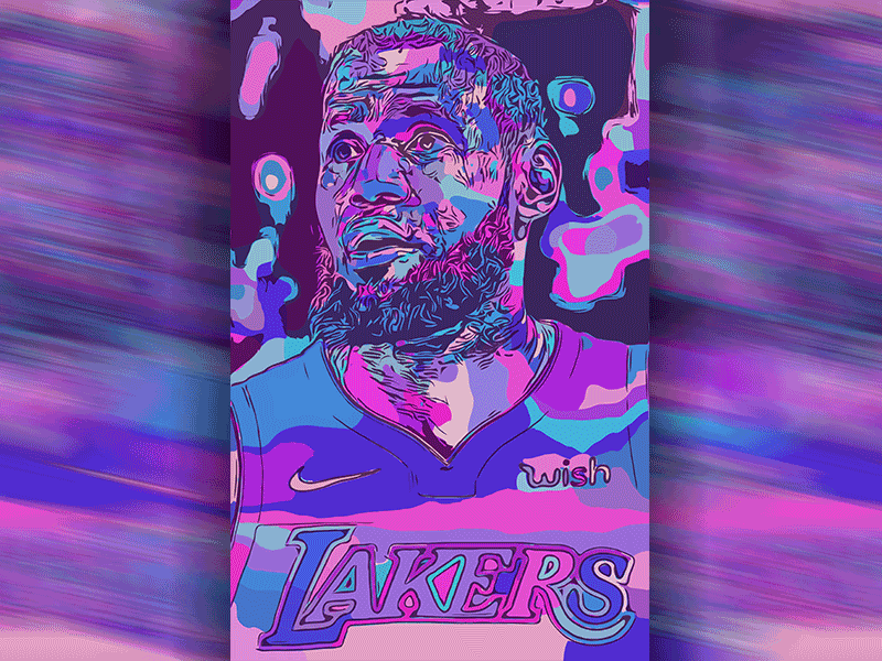 Hello Dribbble! First shot ft. Lebron James artist art vector art vector drawing new illustration shot first