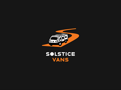 Solstice Vans Logo Concept branding concept illustration illustrator cc logo van van life vector
