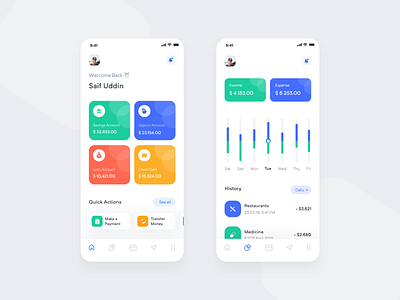 Bank App Design