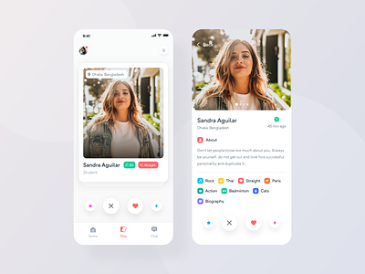 Dating App Design