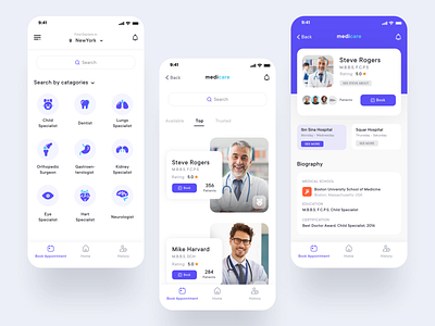 Personal Doctor - Mobile App by Arounda on Dribbble