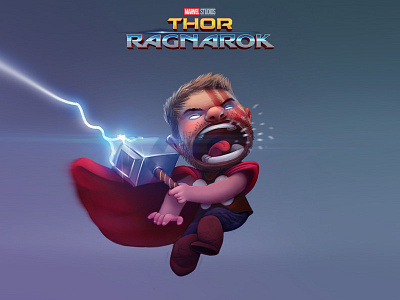 Thor Ragnarok character characterdesign comic fanart marvel ragnarok thor