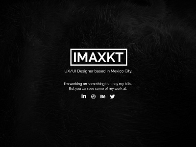 Brand New Website black design mexico ui ux website