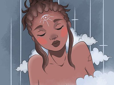 Queen Of Swords art digital girl illustration illustrator vector