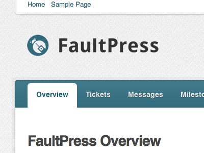 FaultPress app bugtracker faultpress theme wordpress