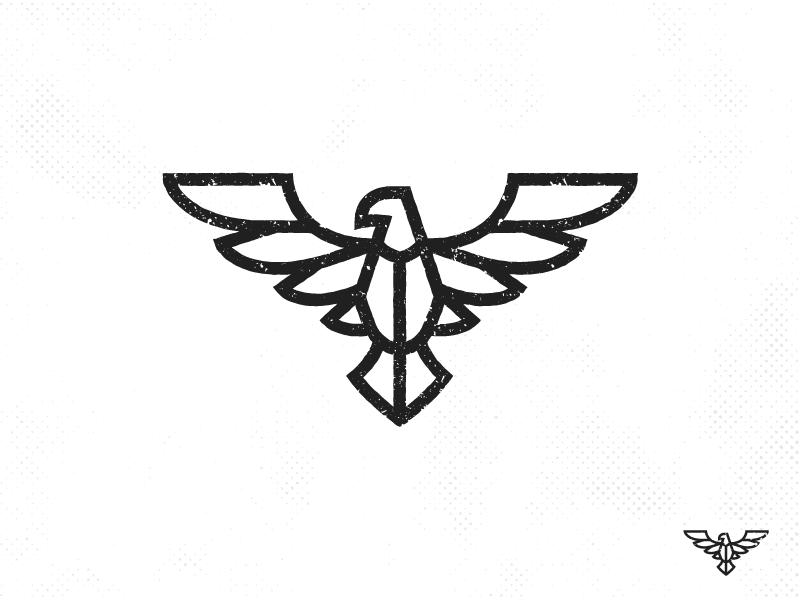 Bird of Prey #merica bird of prey branding eagle gaming logo mark merica symbol