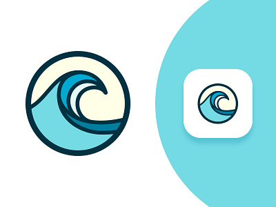 Boardwalk App Icon Concept app icon boardwalk concept hersheypark icon ocean water