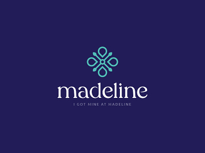 Madeline Final Logo art direction art director birth control branding branding design design healthcare identity design identity designer illustration logo logo design type design type treatment typography