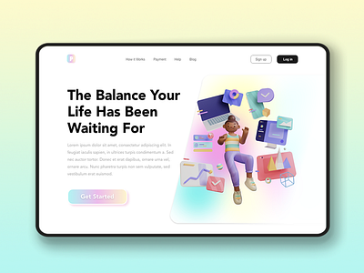 Daily Ui - Landing Page - 003 daily ui landing page ui user interface