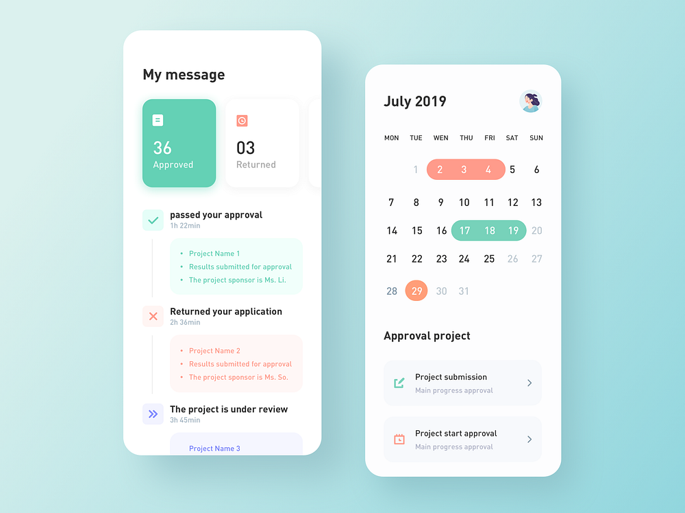 Approval Message by SoLemon for Top Pick Studio on Dribbble