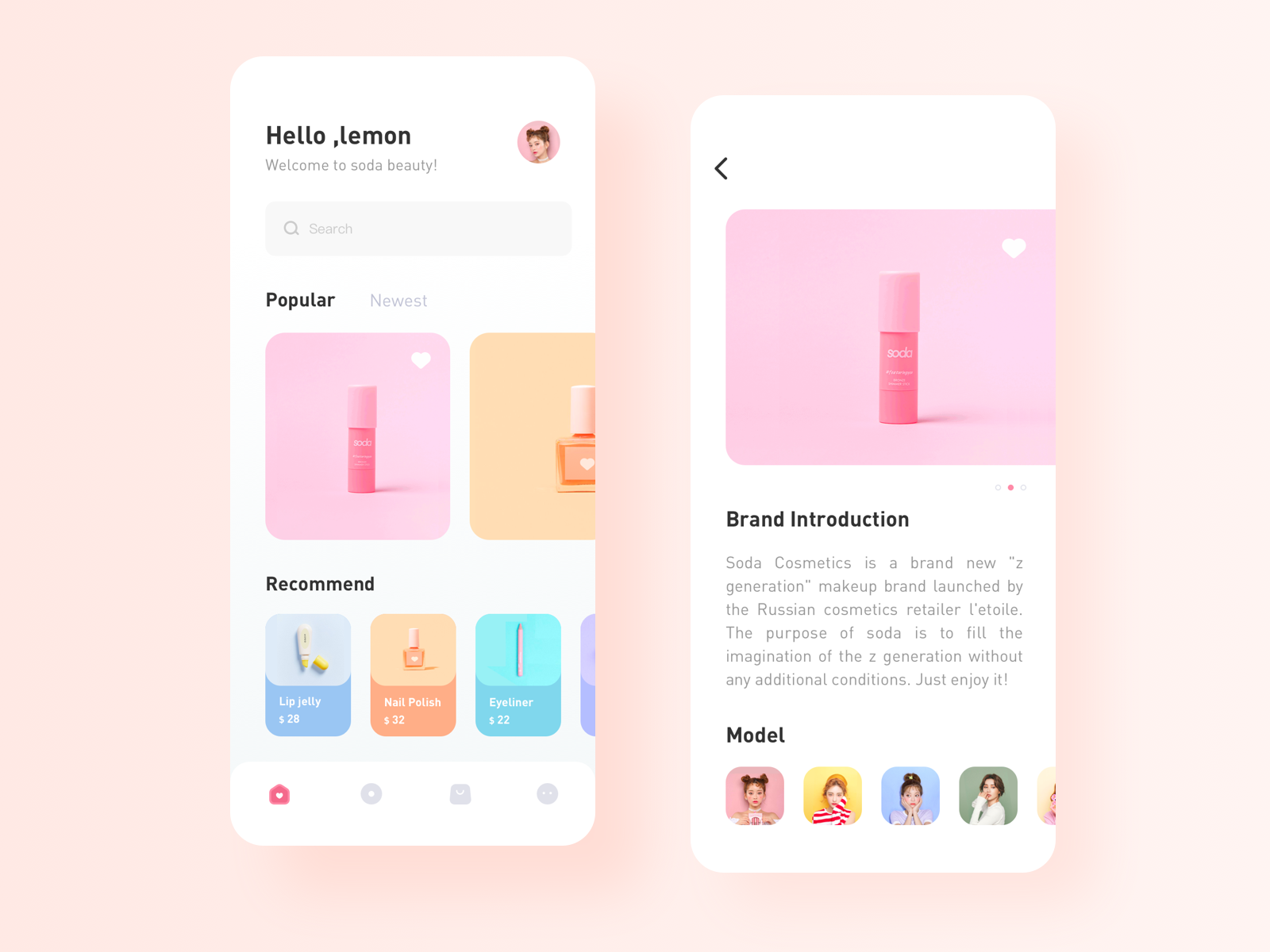 Summer Beauty by SoLemon for Top Pick Studio on Dribbble