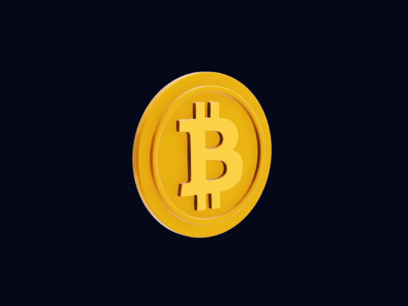 3D coin bitcoin
