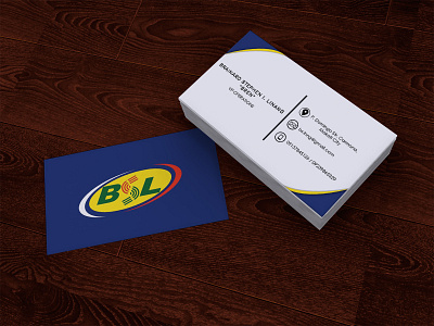 Bsl adobe business card graphic design mock up photoshop