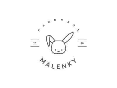 Malenky, Handmade ai animal branding design graphicdesign illustrator logo logo design logotype vector