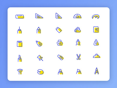 Stationery icon icon