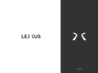 Lexus logo design car creative design front identify lexus logo of sketch symbol