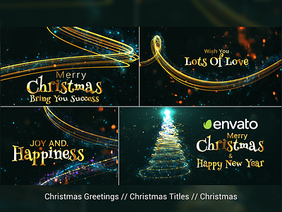 Christmas Greetings // Christmas Titles // Christmas intro