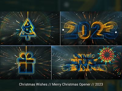 Christmas Wishes // Merry Christmas Opener // 2023 snowflake