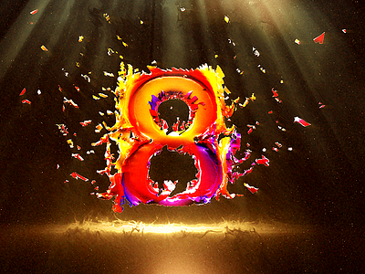 Countdown Logo Opener 3d awards cinematic countdown countdown opener epic events film leader intro new year numbers titles