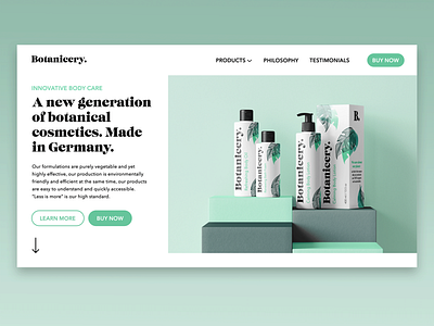 Botanicery. | Landingpage